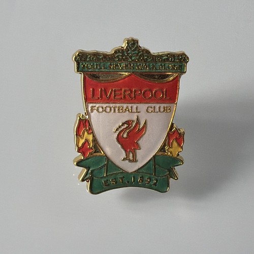 Liverpool enamel metal pin - liverpool, enamel/metal