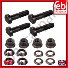 4x Wheel Stud Inc Rings and