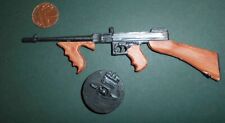 1/6 scale Thompson Tommy Gun M1928 drum Machine Gun for 12" toy action figures