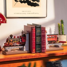 Rolife Bookend VintageTrain