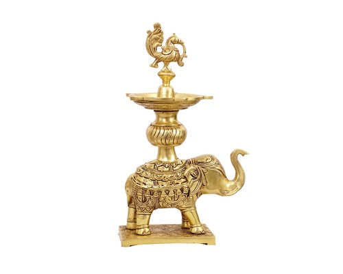 Brass pooja diya for - brass,