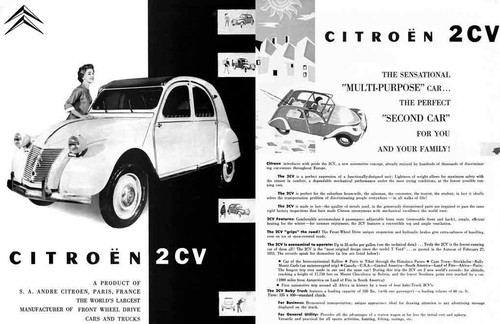 Citroen 2cv the - (c1949),