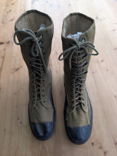 Vintage marine jungle boots - marine,