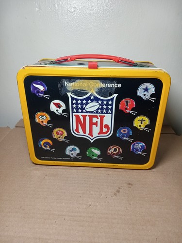 Vintage metal lunchbox 1975 - lunchbox,