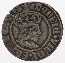 Henry vii Hammered Silver