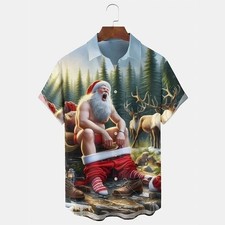 Mens naughty santa bathroom - mens,