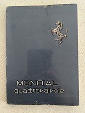 Ferrari Quattrovalvole Mondial owners manual  Book