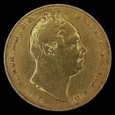 William IV 1837 Sovereign