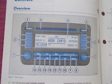 VOLKSWAGEN RCD 500 RADIO / CD AUDIO HANDBOOK PASSAT GOLF EOS SHARAN TRANSPORTER