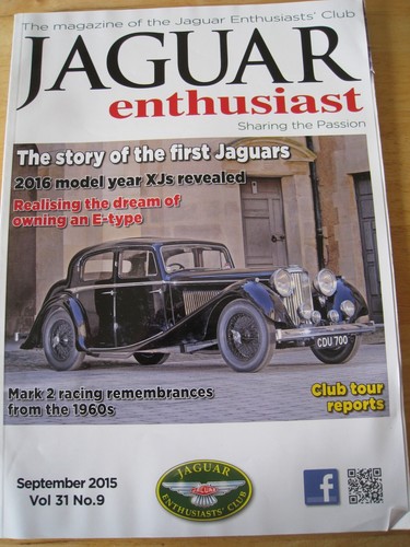 Jaguar enthusiast magazine - jaguar,