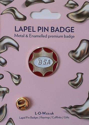 Bsa motorcycle golden - golden, sign
