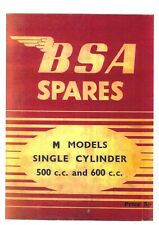BSA Motorcycle Motorbike M