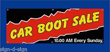 CAR BOOT SALE HERE BANNERS CHOOSE OWN DATE & TIME Car boot fares 1005