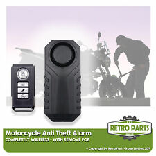 Wire-free Motorbike Alarm For