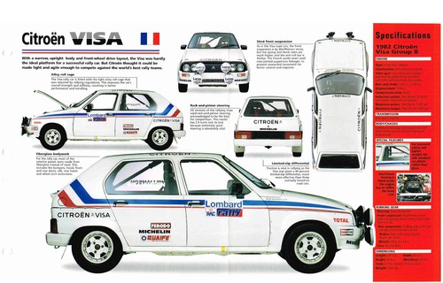 Citroen visa rally car imp - citroen,