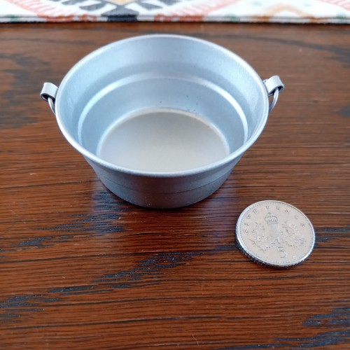 Dolls house miniature - house, silver