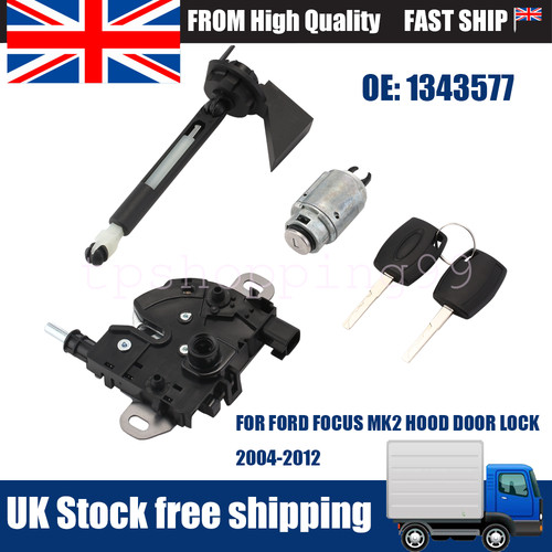 Bonnet release lock latch - lock,