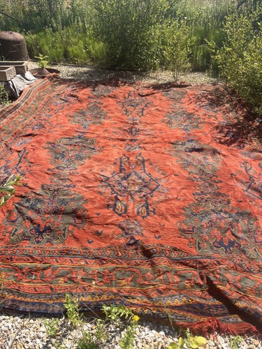 Large ushak carpet - ushak,