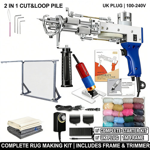 Cut loop tufting gun - in,