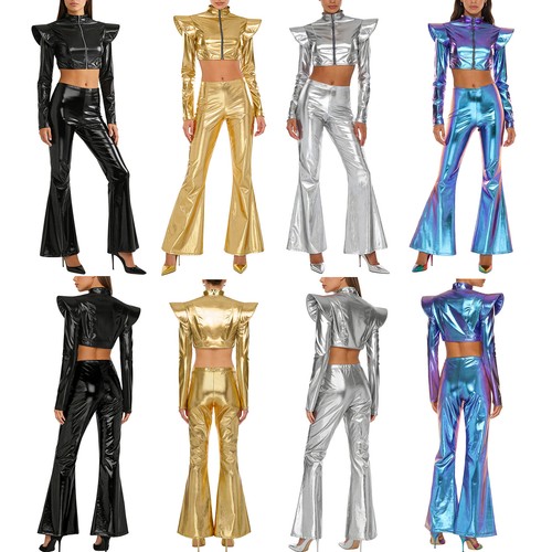 Women metallic shiny - shiny, disco