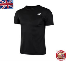 Men's Breathable Quick-Dry Training T-Shirt Gym Fitness Short Sleeve Top