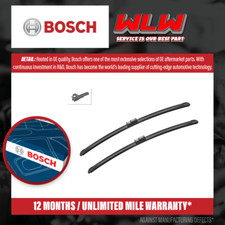 2x Wiper Blades (Pair) Flat /