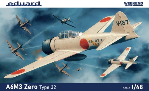 Eduard mitsubishi a6m3 - 1/48,