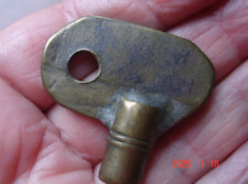 Old Brass Winder Key - Square appx 6mm