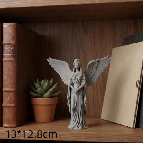 Printed praying angel - 3d,
