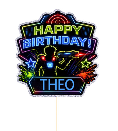 Personalised name birthday - name,