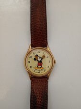 Lorus Mickey Mouse Watch Vintage Mens Unisex Quartz 