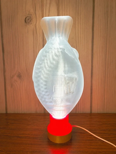 Soy sauce fish lamp - soy,