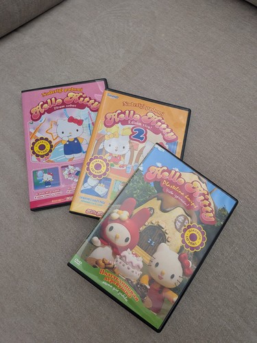 Hello kitty kids dvds - hello,