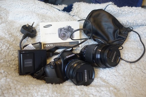 Samsung nx10 titanium 55mm - samsung, +18-55mm