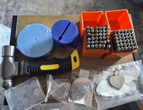 Jewellery making metal - making,
