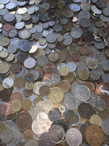 Mixed world coins bundle kg - mixed,
