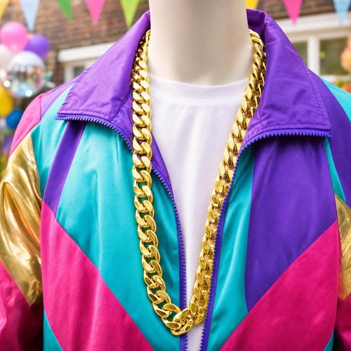 Chunky gold chain necklace - chunky,