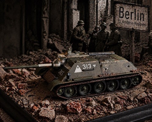 Altaya tank destroyer - su-85,