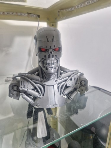 Terminator t800 bust statue - terminator, t2