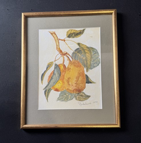 Original signed watercolour - original,