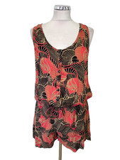 BNWT NEXT CORAL, BLACK & KHAKI