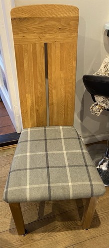 Solid oak chair - solid,