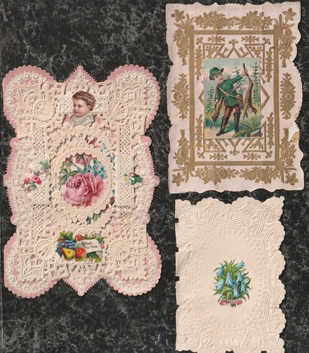 Lot victorian valentine - 3,