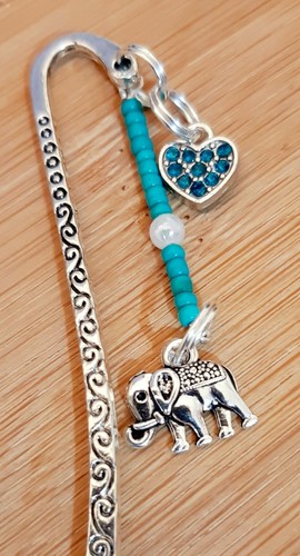 Elephant bookmark - elephant,