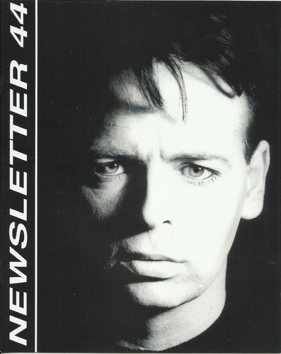 Gary numan newsletter - gary,