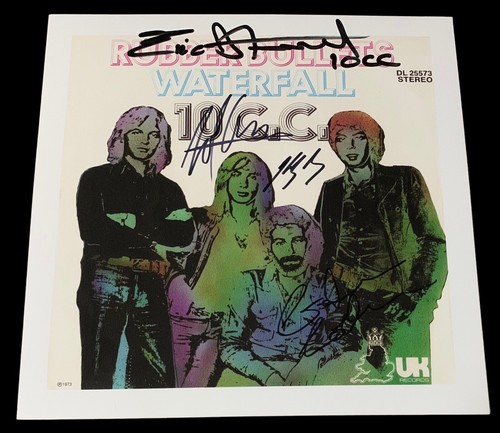 Signed 10cc rubber bullets - signed,
