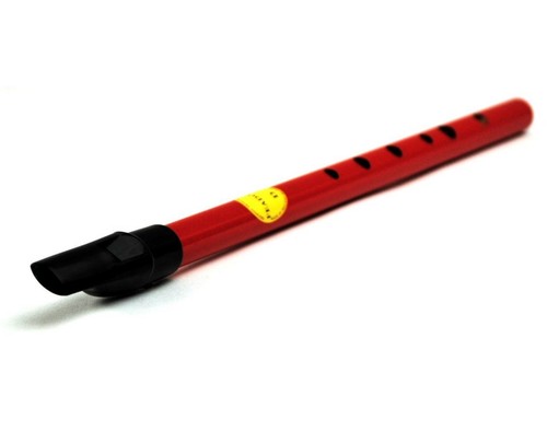 Irish made red finish feadog - made,