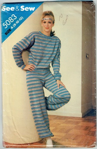 1980s vintage sewing pattern - sewing,
