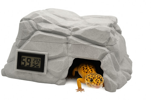 Leopard gecko humidity - gecko, hide