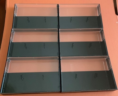 Empty cassette cases - 6,